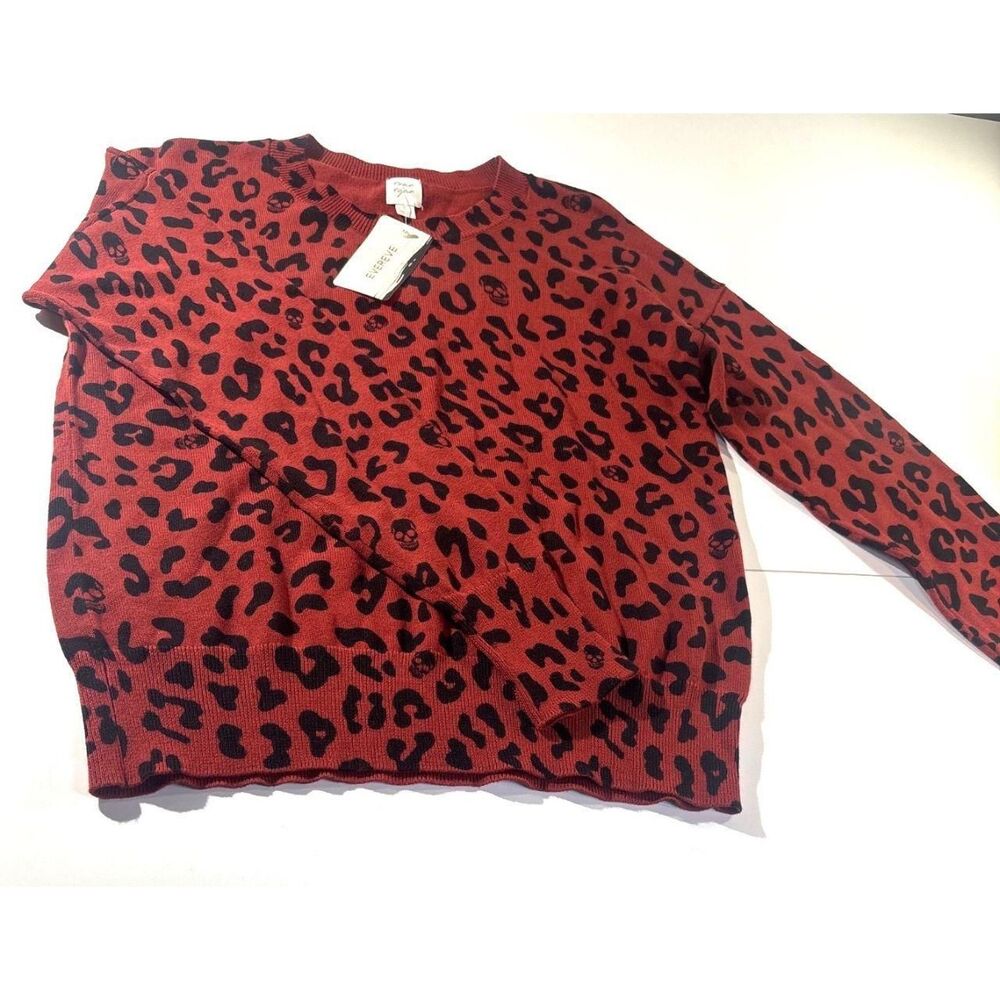 Unbranded Women's Red and Black Sweatshirt